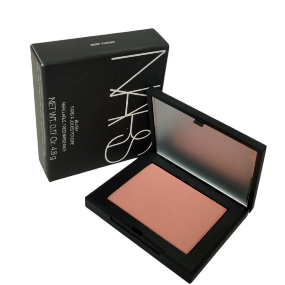 NARS Best Selling Blush in Deep Throat Refillable Compact NIB